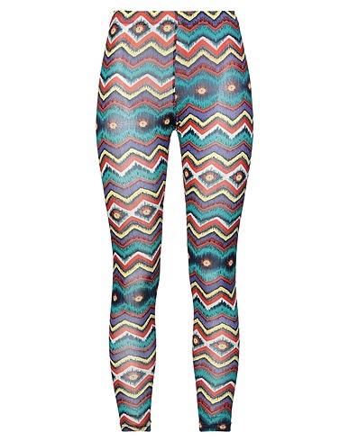 ROSSELLA CARRARA Leggings Deep teal 90% Nylon, 10% Elastane