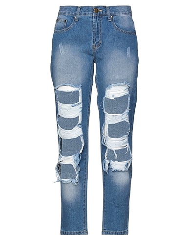 REVERSE Jeans Blau 100% Baumwolle