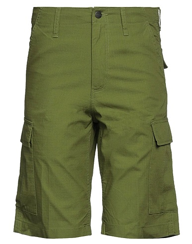 CARHARTT WIP Shorts & Bermuda Green 100% Cotton