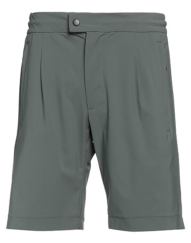 PEOPLE OF SHIBUYA Shorts & Bermuda Lead 72% Polyamide, 28% Elastane