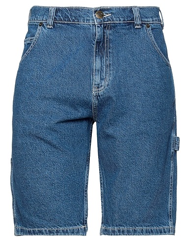 DICKIES Denim shorts Blue 100% Cotton