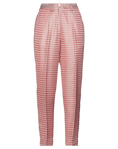 FORTE_FORTE Casual trouser Grey 91% Viscose, 9% Polyester