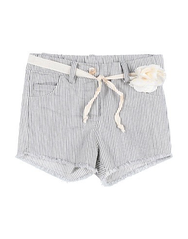 DE CAVANA Shorts & Bermuda Charcoal 100% Cotton