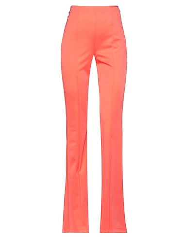 PATRIZIA PEPE SERA Casual trouser Coral 65% Acetate, 35% Polyamide