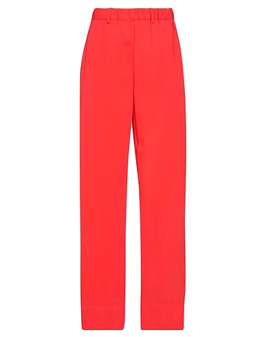 LORENA ANTONIAZZI Casual trouser Red 98% Cotton, 2% Elastane