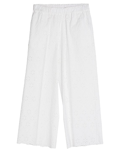 P.A.R.O.S.H. Casual pants White 100% Cotton