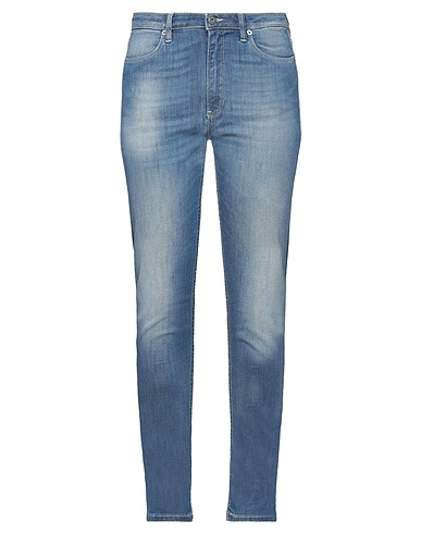 DONDUP Denim trousers Blue 77% Cotton, 14% Recycled cotton, 6% Polyester, 3% Elastane