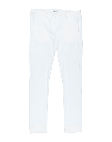 ELSY Casual pants Ivory 97% Cotton, 3% Elastane