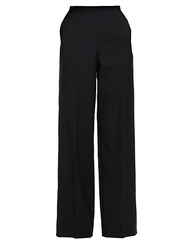 MAISON RABIH KAYROUZ Casual pants Black 65% Virgin Wool, 35% Mohair wool