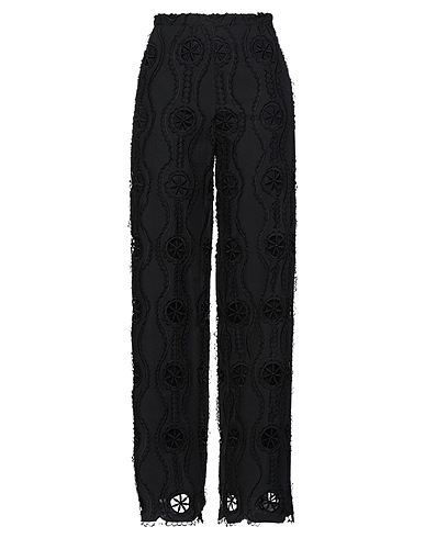 MA'COUTURE パンツ ブラック コットン 100%