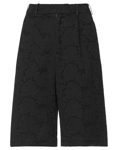 MA'COUTURE Shorts & Bermuda Black 100% Cotton