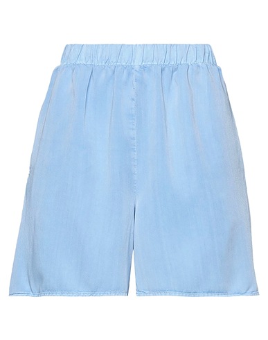 MINIMUM Shorts & Bermuda Sky blue 78% Viscose, 22% Polyester
