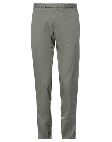 SANTANIELLO Pantalone Verde militare 97% Cotone, 3% Elastan