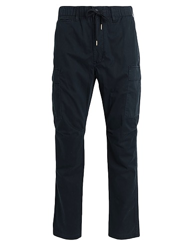 POLO RALPH LAUREN Casual pants STRETCH SLIM FIT TWILL CARGO PANT
 Black 97% Cotton, 3% Elastane