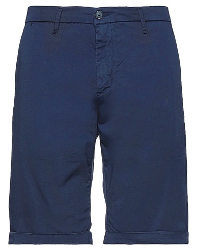 SIMON VENÄJÄN Shorts & Bermuda Blu notte 98% Cotone, 2% Elastan