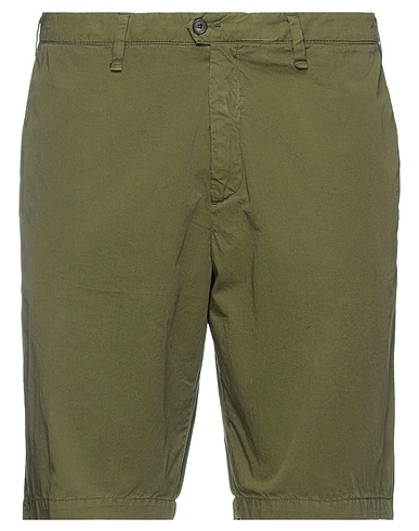 PERFECTION Shorts & Bermuda Military green 100% Cotton