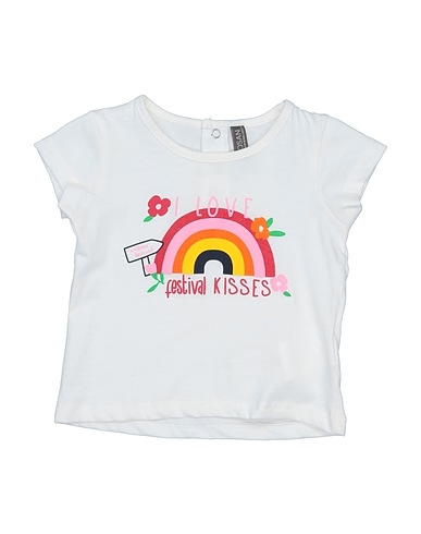 LOSAN T-shirt White 100% Cotton