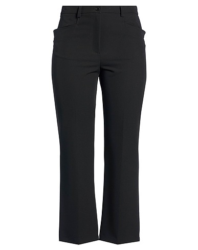 DENNY ROSE Casual trouser Black 72% Polyester, 23% Viscose, 5% Elastane