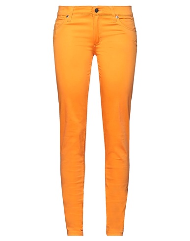 CHEAP MONDAY Casual trouser Orange 98% Cotton, 2% Elastane
