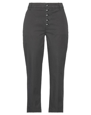 DONDUP Casual trouser Charcoal 96% Cotton, 4% Elastane