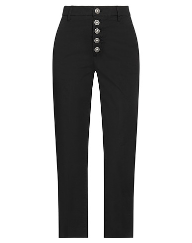 DONDUP Casual pants Black 96% Cotton, 4% Elastane