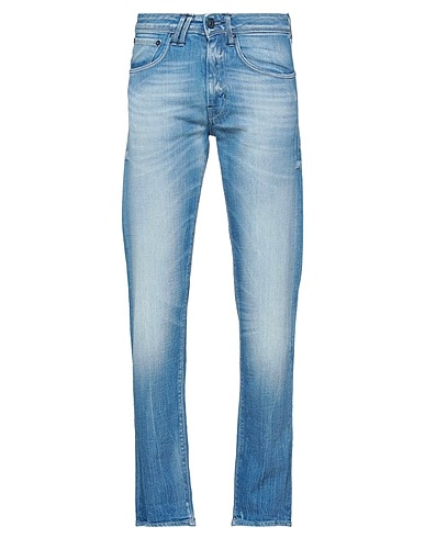 CYCLE Denim trousers Blue 98% Cotton, 2% Elastane