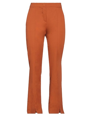 BEATRICE .B Casual trouser Tan 98% Cotton, 2% Elastane