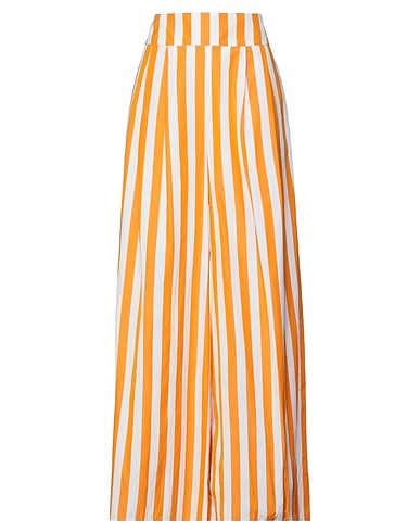 BEATRICE .B Casual trouser Orange 100% Cotton