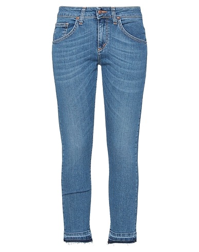 SHAFT Denim pants Blue 99% Cotton, 1% Elastane