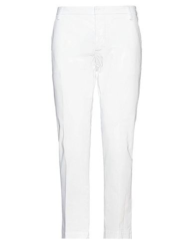 ENTRE AMIS Pantalone Bianco 97% Cotone, 3% Elastan