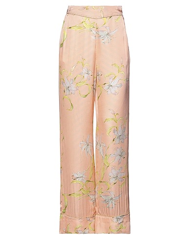 FORTE_FORTE Casual pants Apricot 100% Viscose