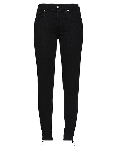 GOLDEN GOOSE Denim pants Black 100% Cotton, Elastane