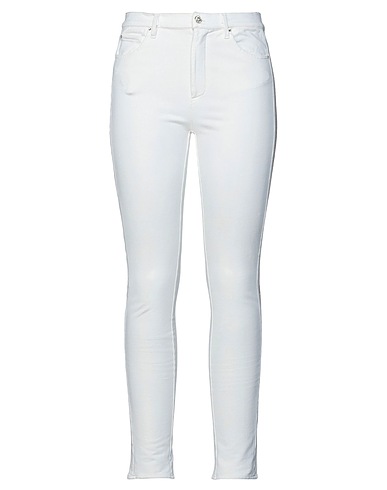 EAN 13 Casual pants White 98% Cotton, 2% Elastane
