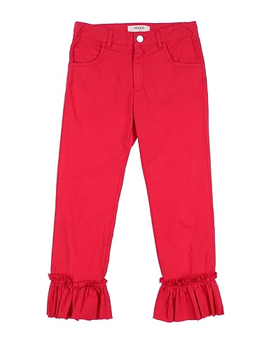 VICOLO Casual trouser Red 100% Cotton