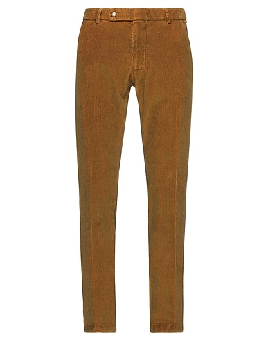 BERWICH Casual trouser Military green 98% Cotton, 2% Elastane