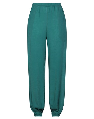 I'M ISOLA MARRAS Casual pants Emerald green 100% Lyocell