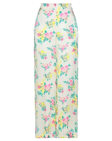 JUCCA Casual trouser Ivory 60% Viscose, 40% Cupro