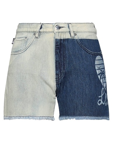 LOVE MOSCHINO Shorts jeans Blu 100% Cotone