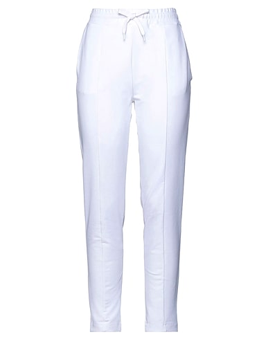 LOVE MOSCHINO Casual trouser White 95% Cotton, 5% Elastane