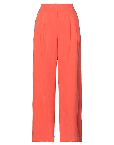 OTTOD'AME Casual trouser Red 78% Tencel™, 22% Linen