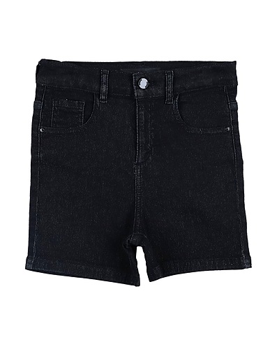 GUESS Shorts & Bermuda Nero 75% Cotone, 23% Poliestere, 2% Elastan