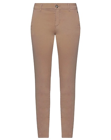 SUN 68 Casual trouser Light brown 97% Cotton, 3% Elastane