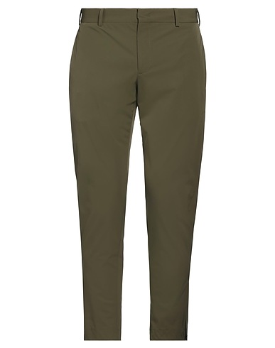 PT Torino Casual trouser Military green 88% Polyamide, 12% Elastane