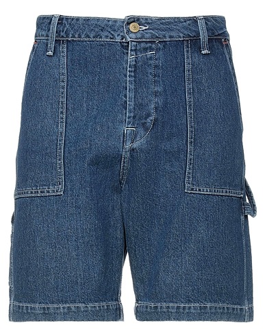 JACK & JONES Denim shorts Blue 100% Cotton