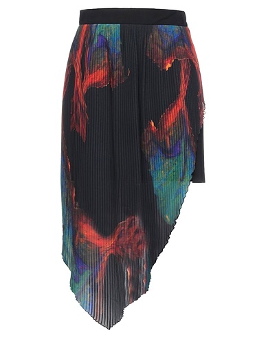 JUST CAVALLI Minigonna Nero 100% Poliestere, Viscosa, Elastan