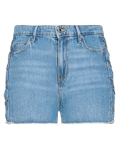 GUESS Denim shorts Blue 100% Cotton