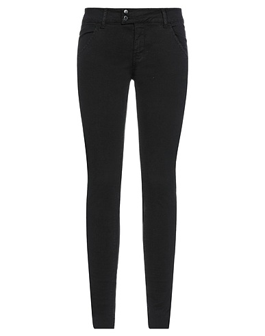 MET JEANS Denim pants Black 98% Cotton, 2% Elastane, Polyester