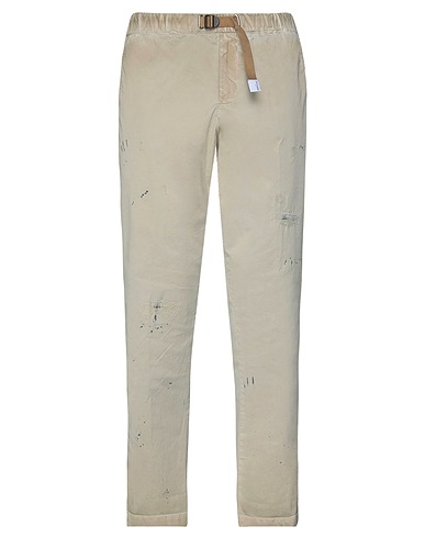 WHITE SAND Casual trouser Sand 97% Cotton, 3% Elastane
