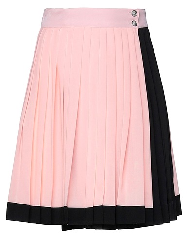 VERSUS VERSACE Mini skirt Light pink 100% Polyester, Acetate, Viscose