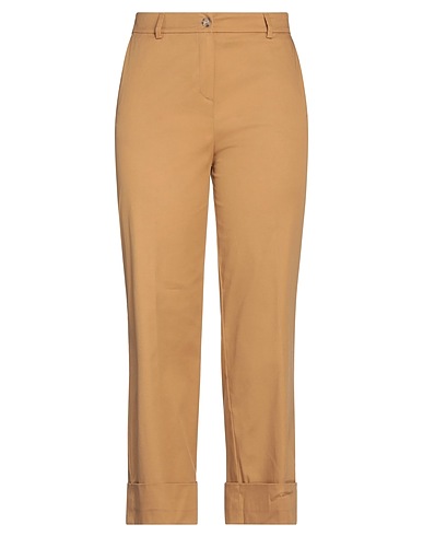 LIU •JO Casual pants Camel 98% Cotton, 2% Elastane